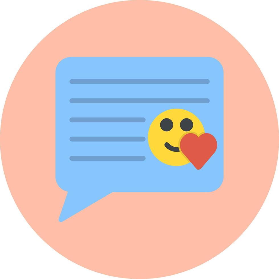 Love Message Vector Icon