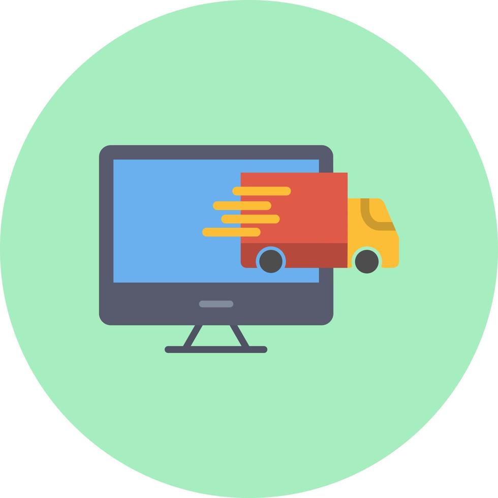 Online Delivery Vector icon