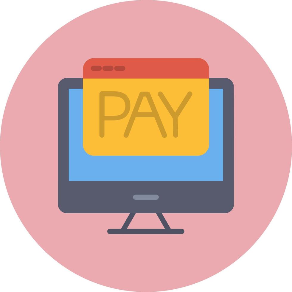 Online Payment Vector icon