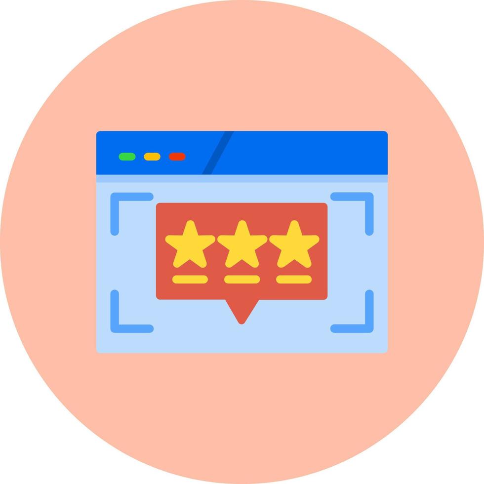 Rating Vector Icon