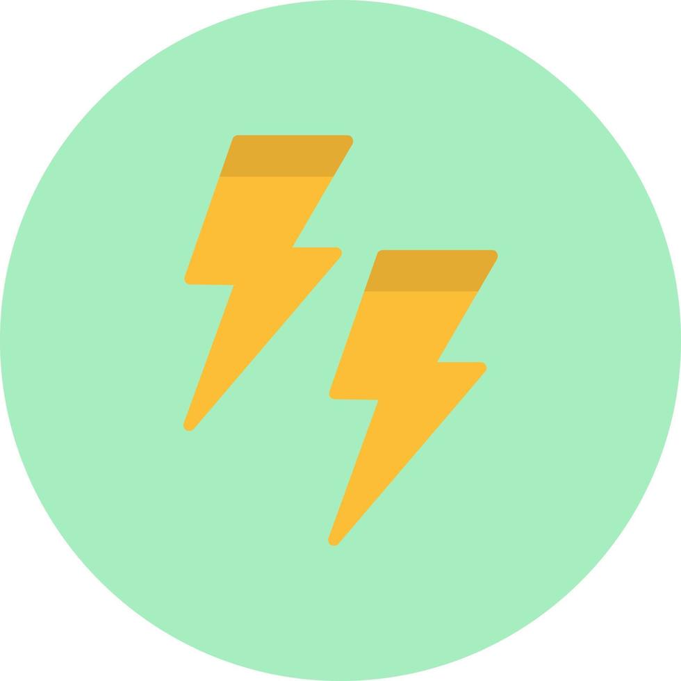 Lightning Vector Icon