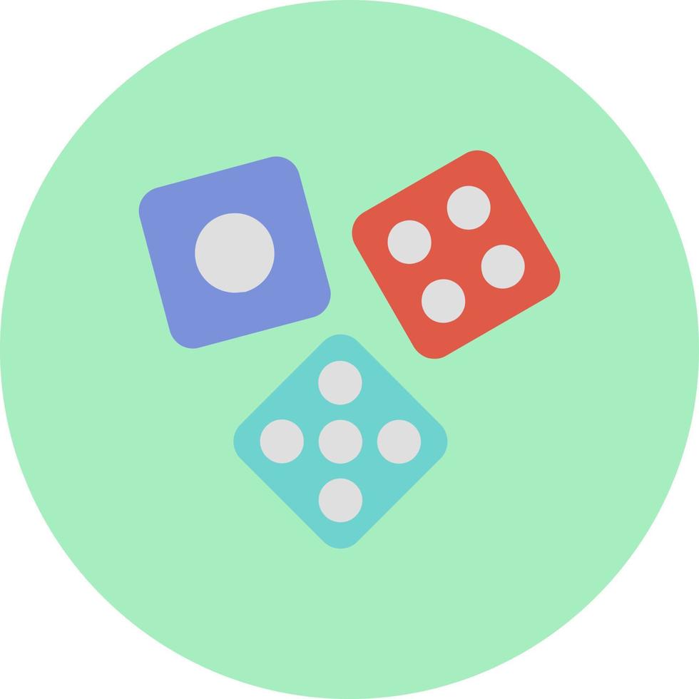 Dice Vector Icon