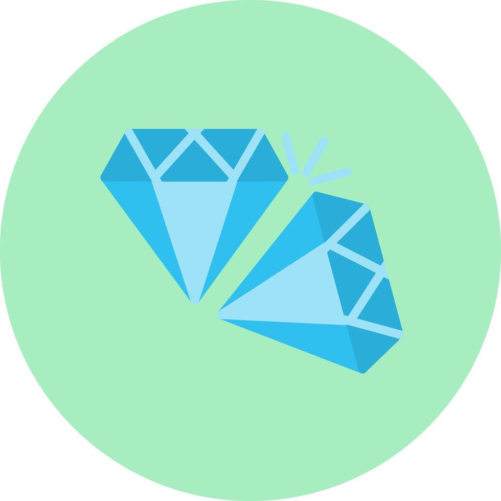 icono de vector de diamante