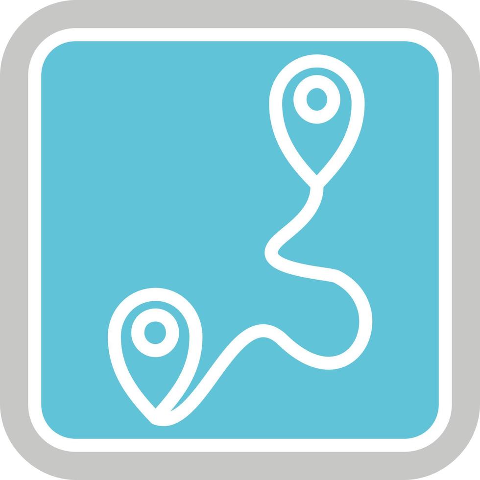 Route Vector Icon