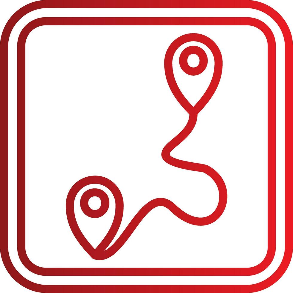 Route Vector Icon