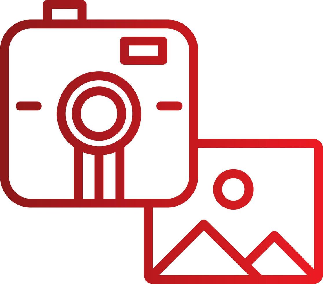 Instant Camera Vector Icon