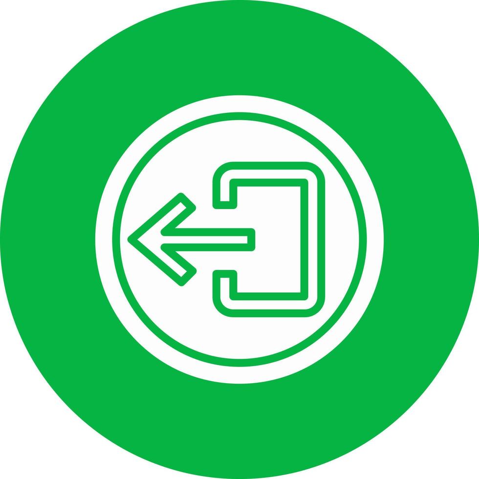 Logout Arrow Vector Icon