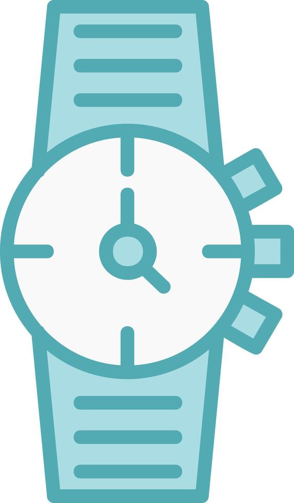 reloj, vector, icono vector