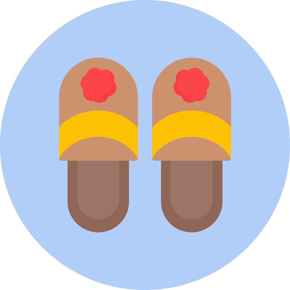 Slippers Vector Icon