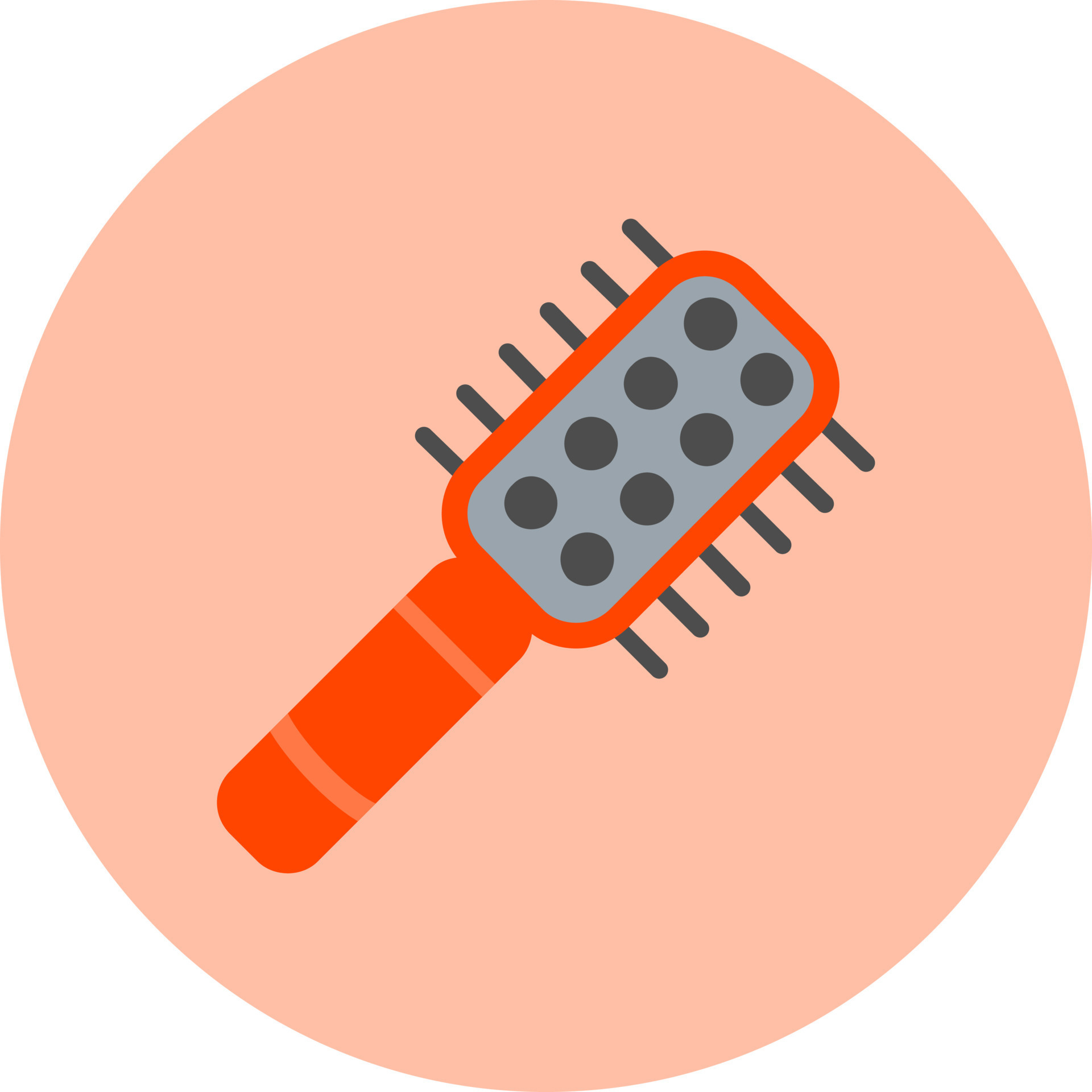 Hair Brush Vector Icon 16406144 Vector Art at Vecteezy