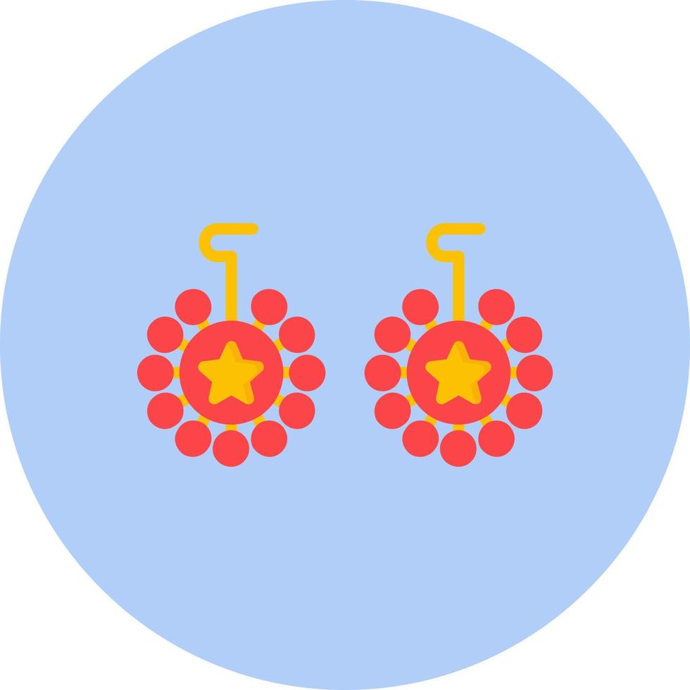 Earrings Vector Icon
