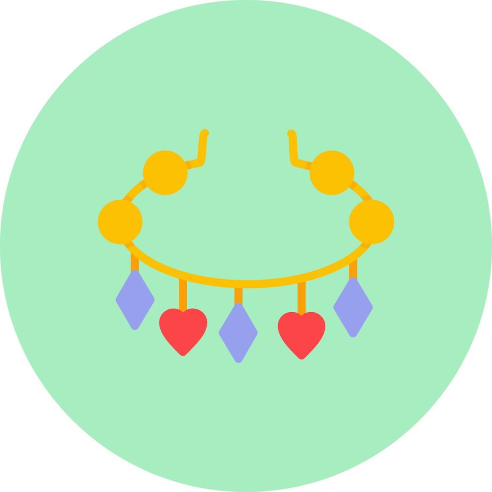 icono de vector de collares