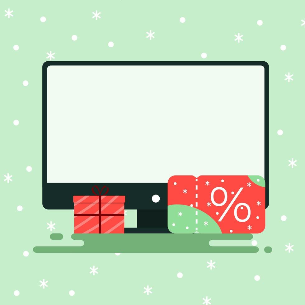 Lots of discounts and promotions available. Illustration for online store, application, print or advertising vector