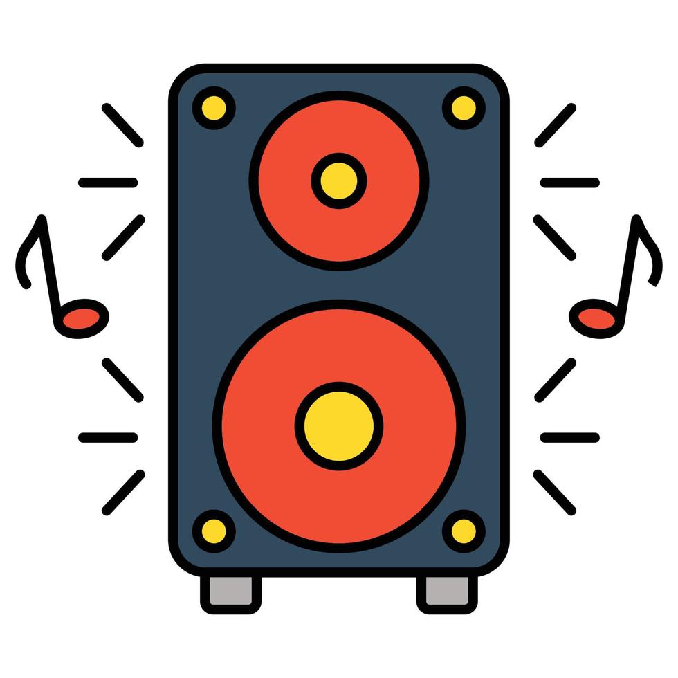 Loudspeaker Which Can Easily Modify Or Edit vector