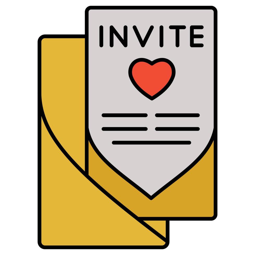 tarjeta de invitación que puede modificar o editar fácilmente vector