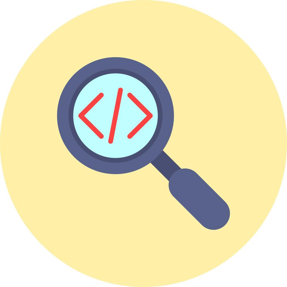 Magnifying Vector Icon