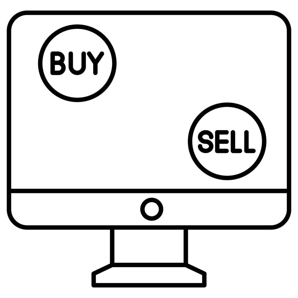 Buy And Sell Stock Which Can Easily Modify Or Edit vector