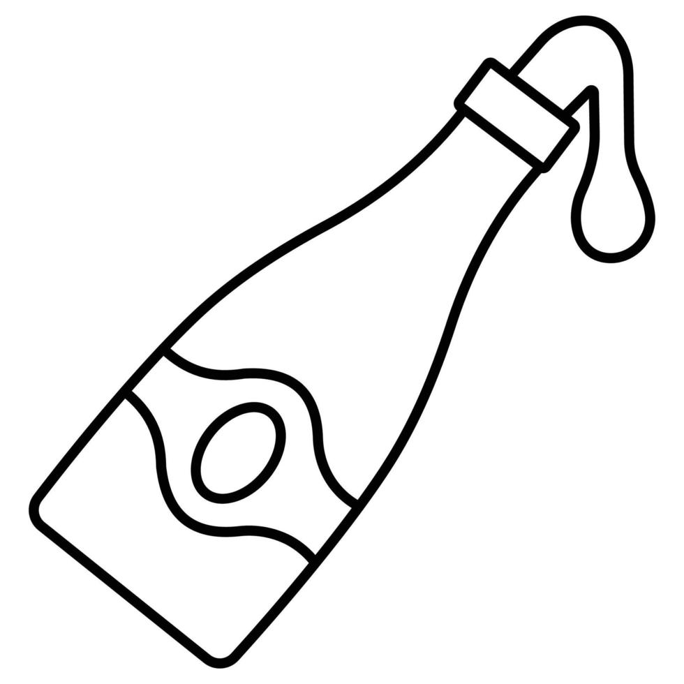 Alcohol bottle Which Can Easily Modify Or Edit vector