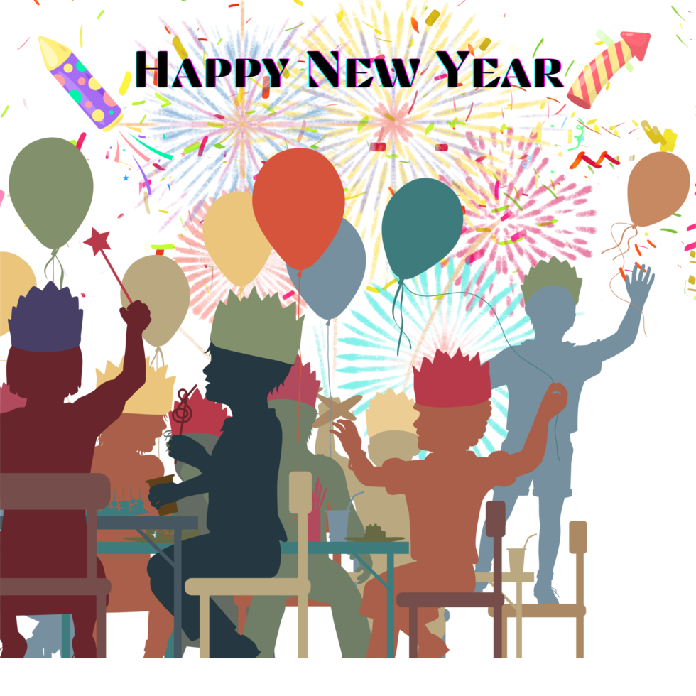 Happy New Year png