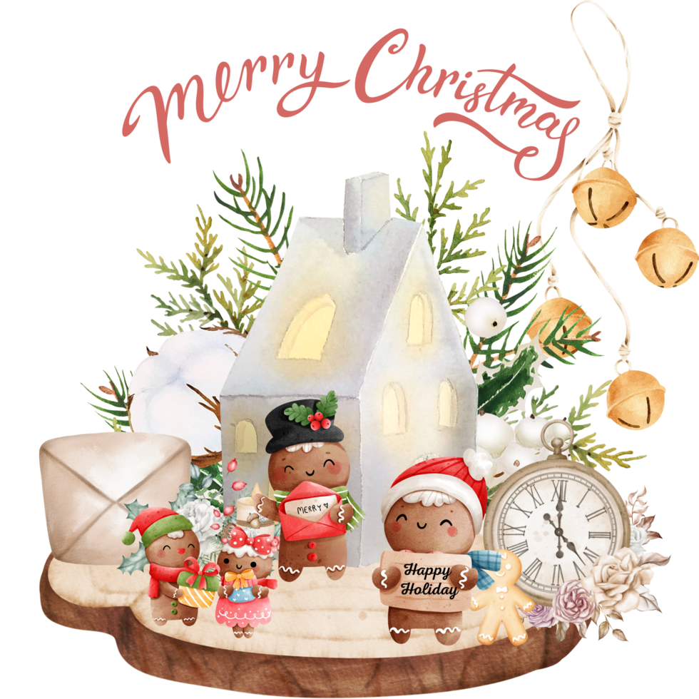 Merry Christmas Gift Decoration png