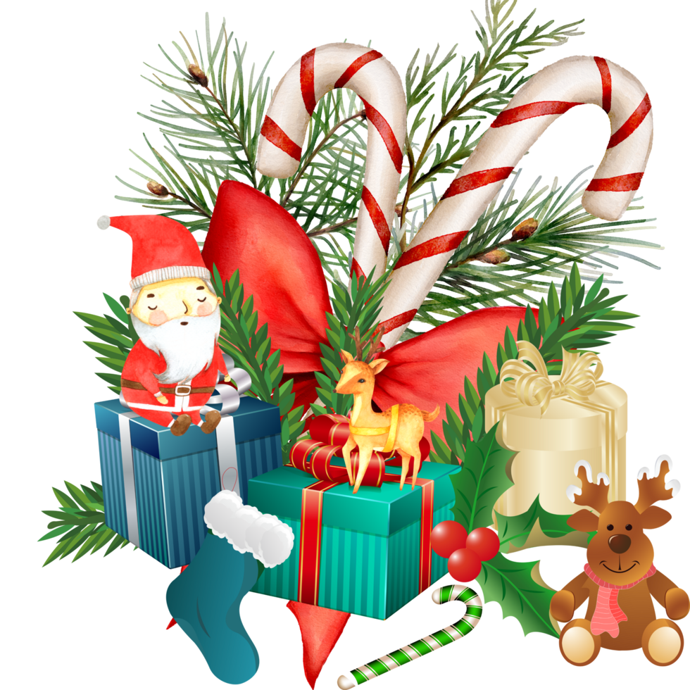 Natale decorazione regalo png