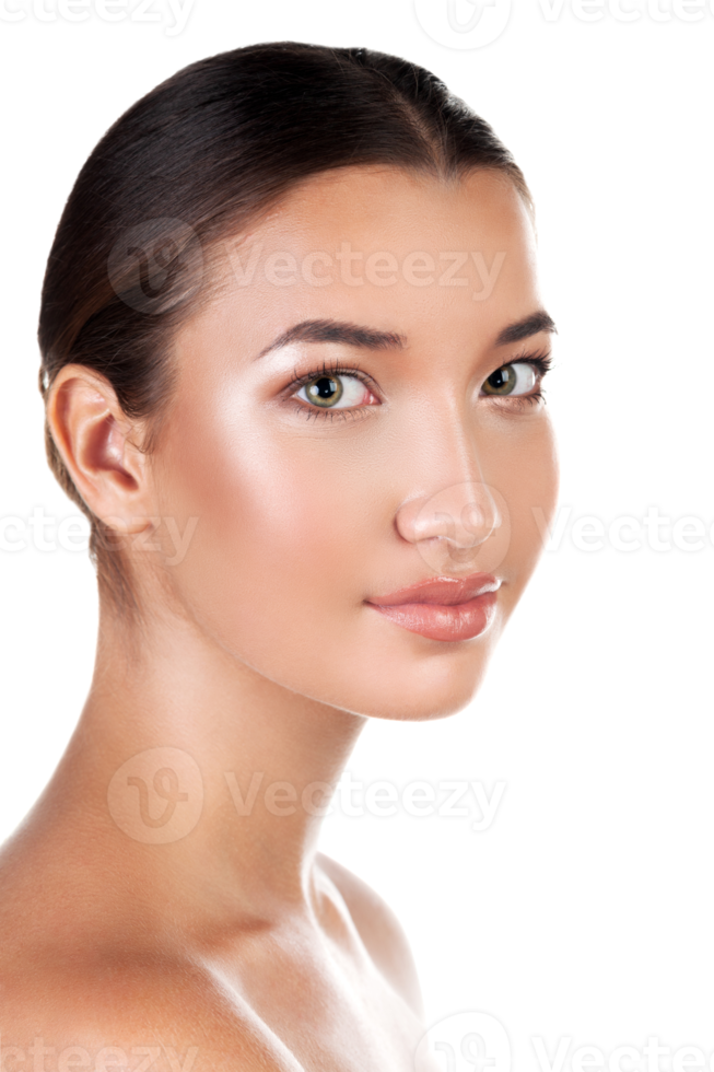 Portrait of pretty woman png