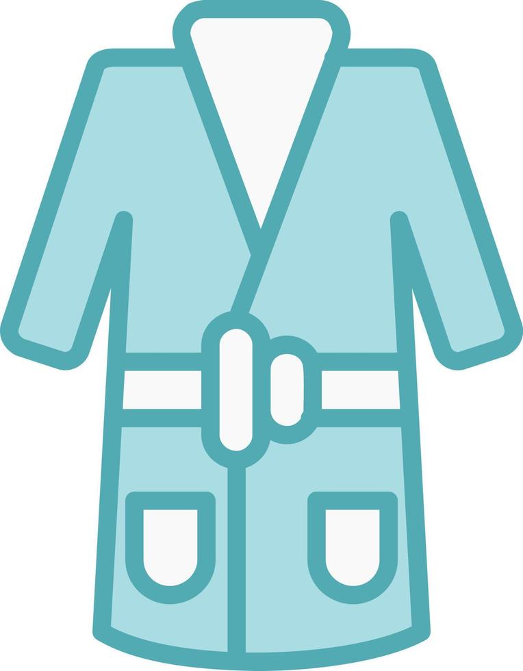 Bathrobe Vector Icon