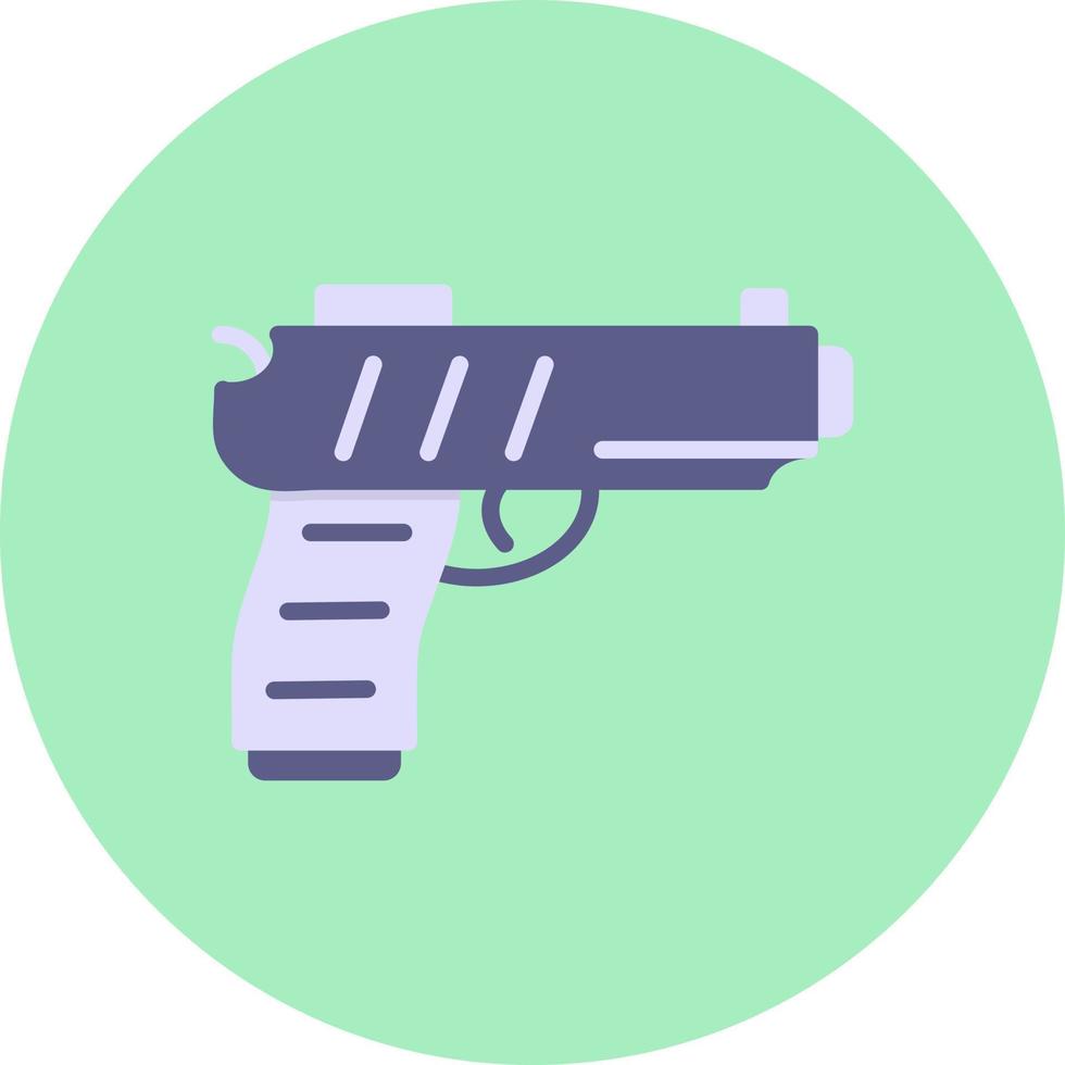 icono de vector de pistola