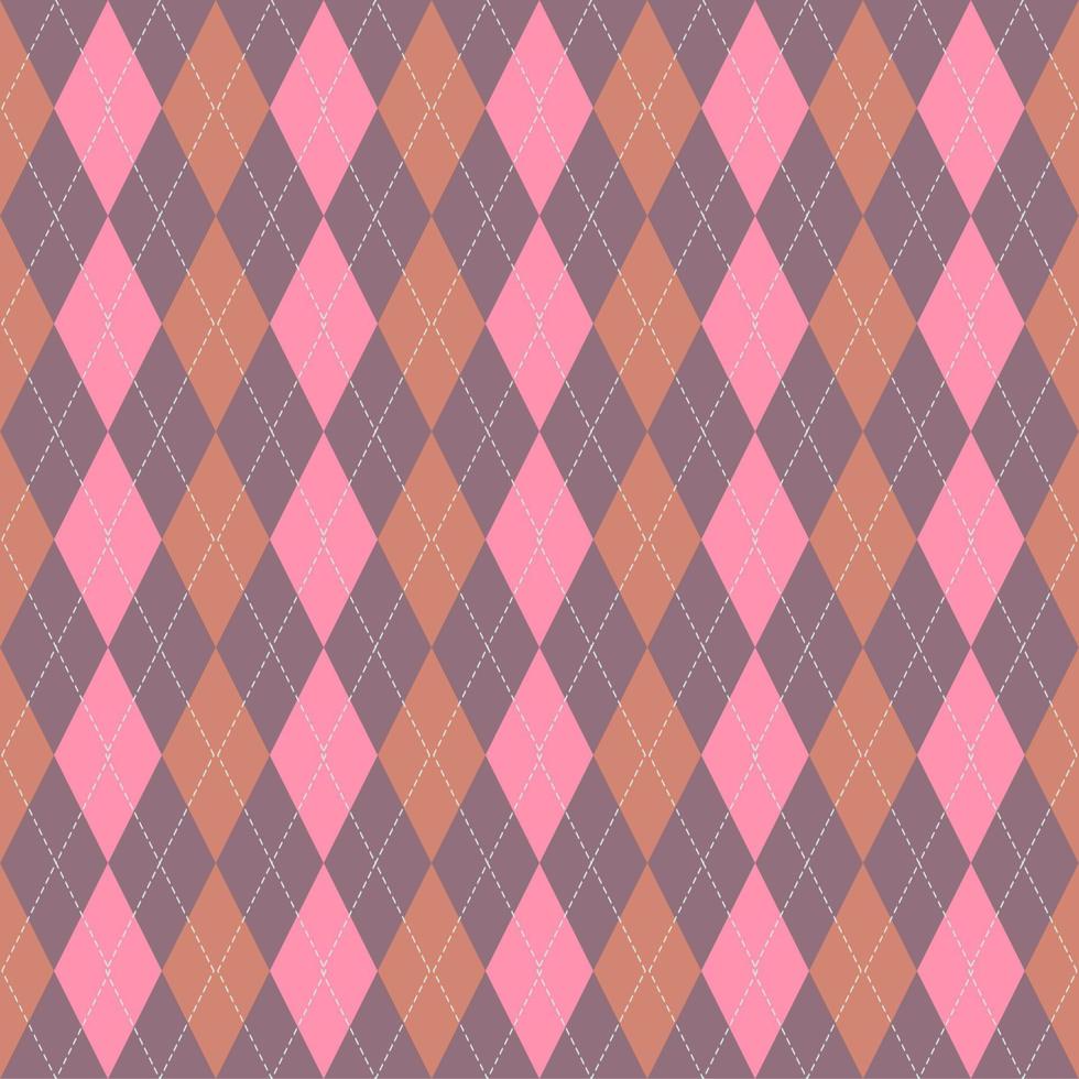 seamless geometric pattern with argyle vector