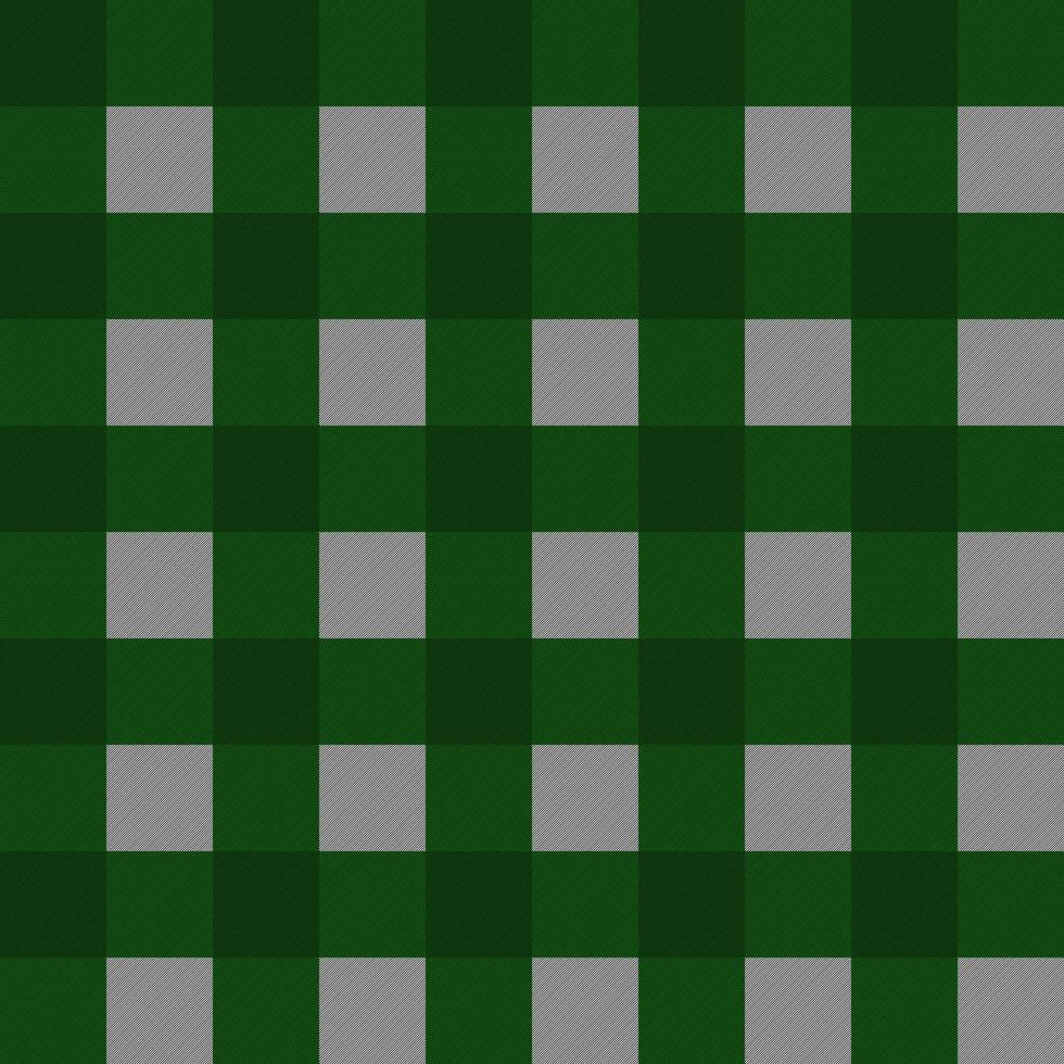 vector fondo verde plaid patrón sin costuras para textura de tela