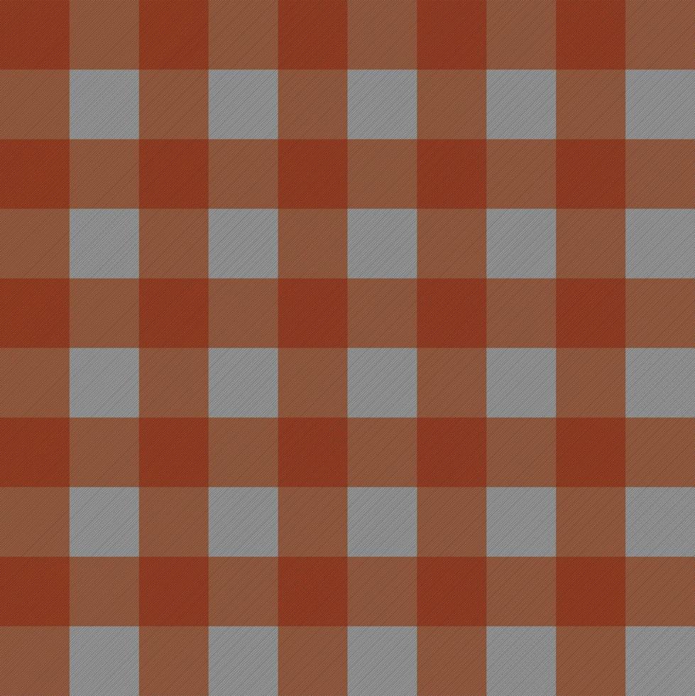 vector orange background plaid seamless pattern for fabric texture