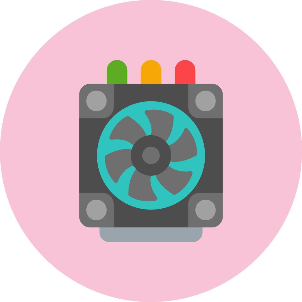 Heatsink Vector Icon