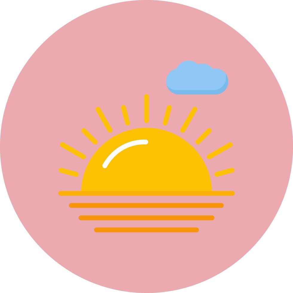 Sunrise Vector Icon