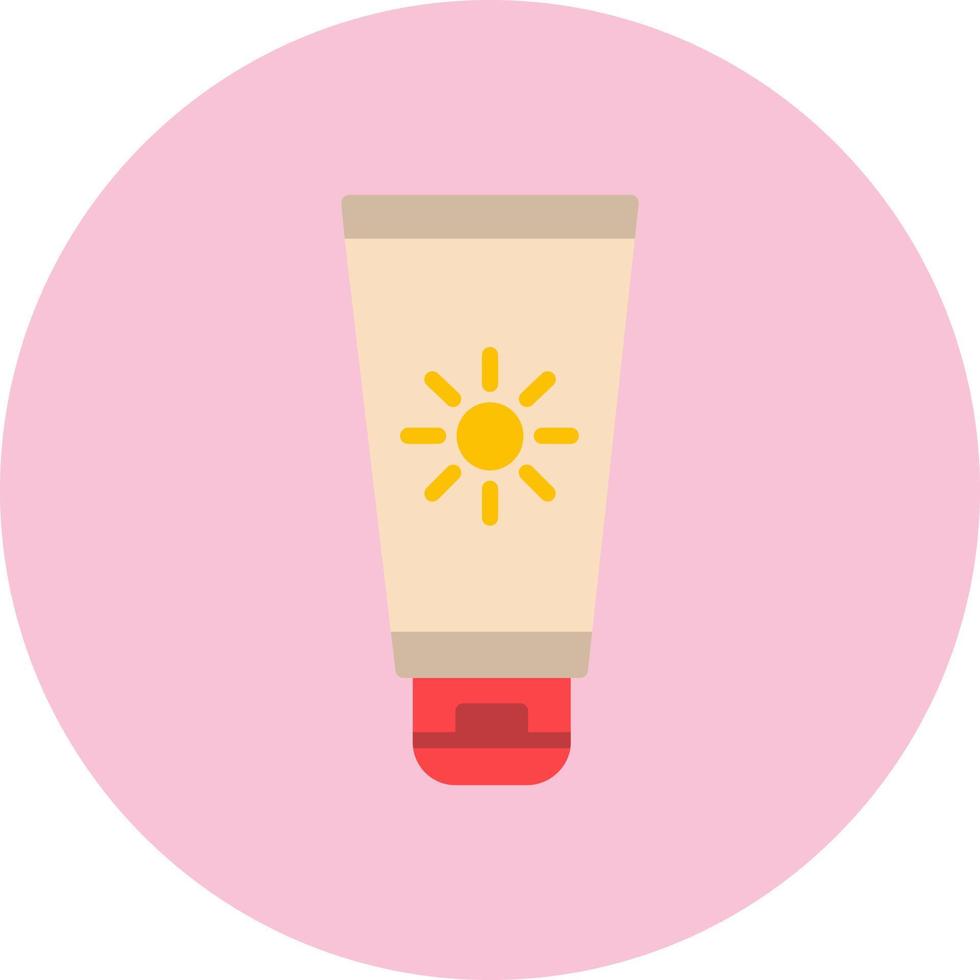 Sunscreen Vector Icon