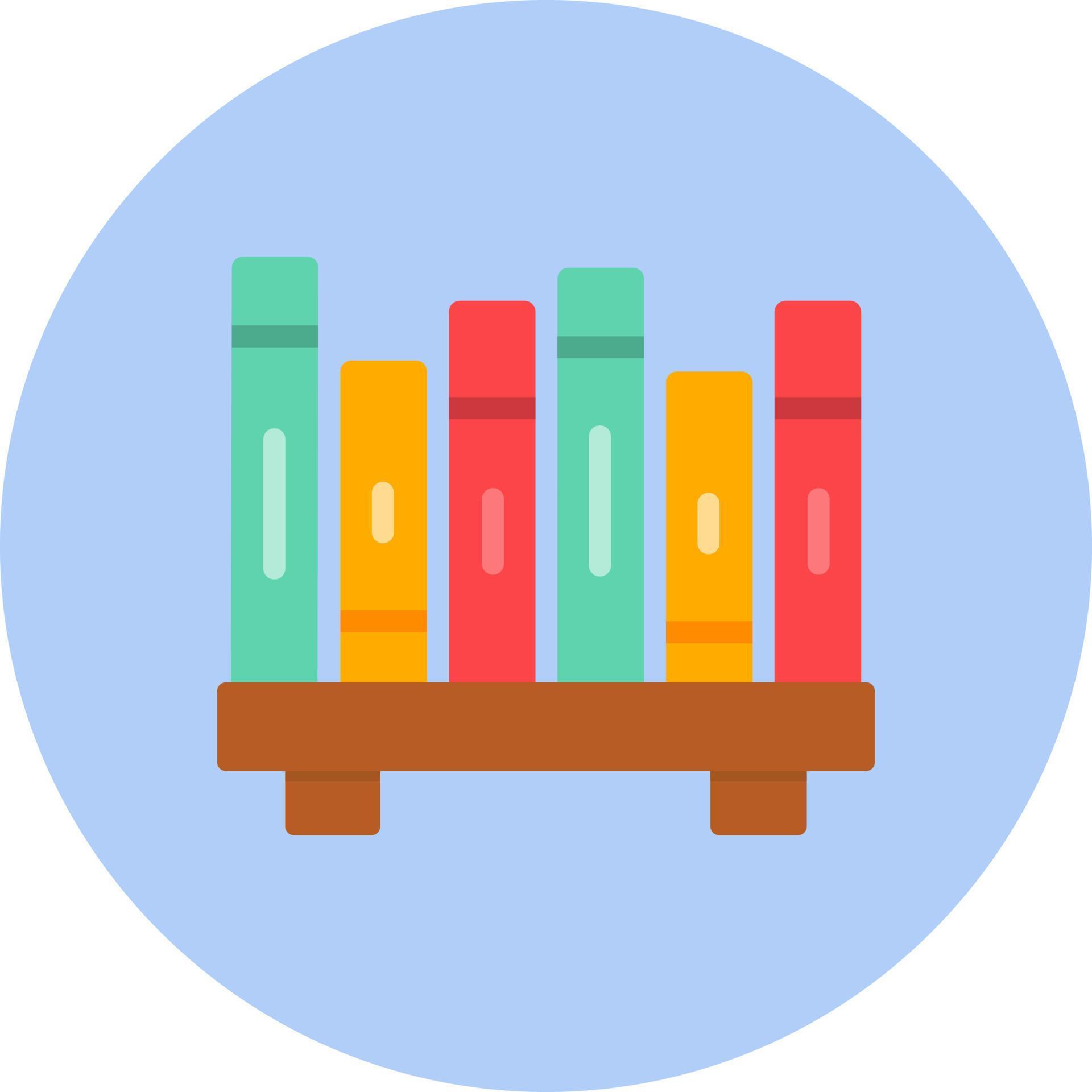 Bookshelf Vector Icon 16409089 Vector Art at Vecteezy