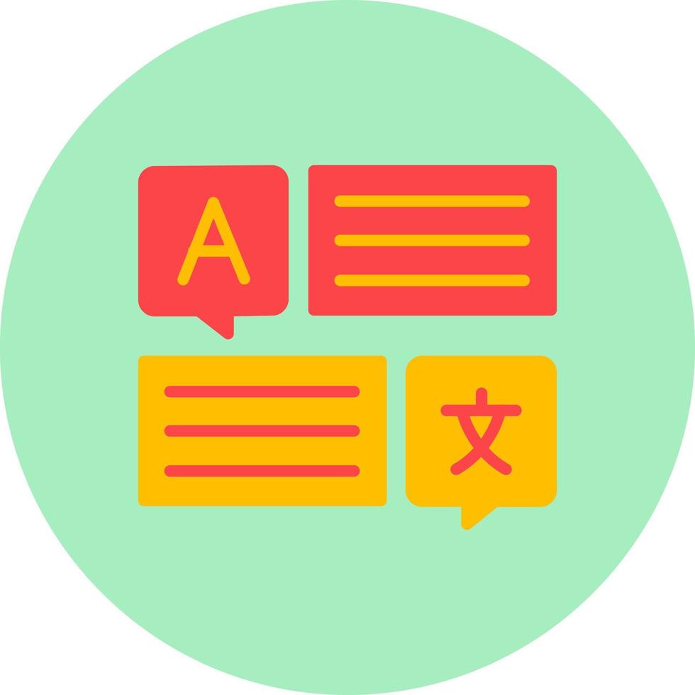 Conversation Vector Icon