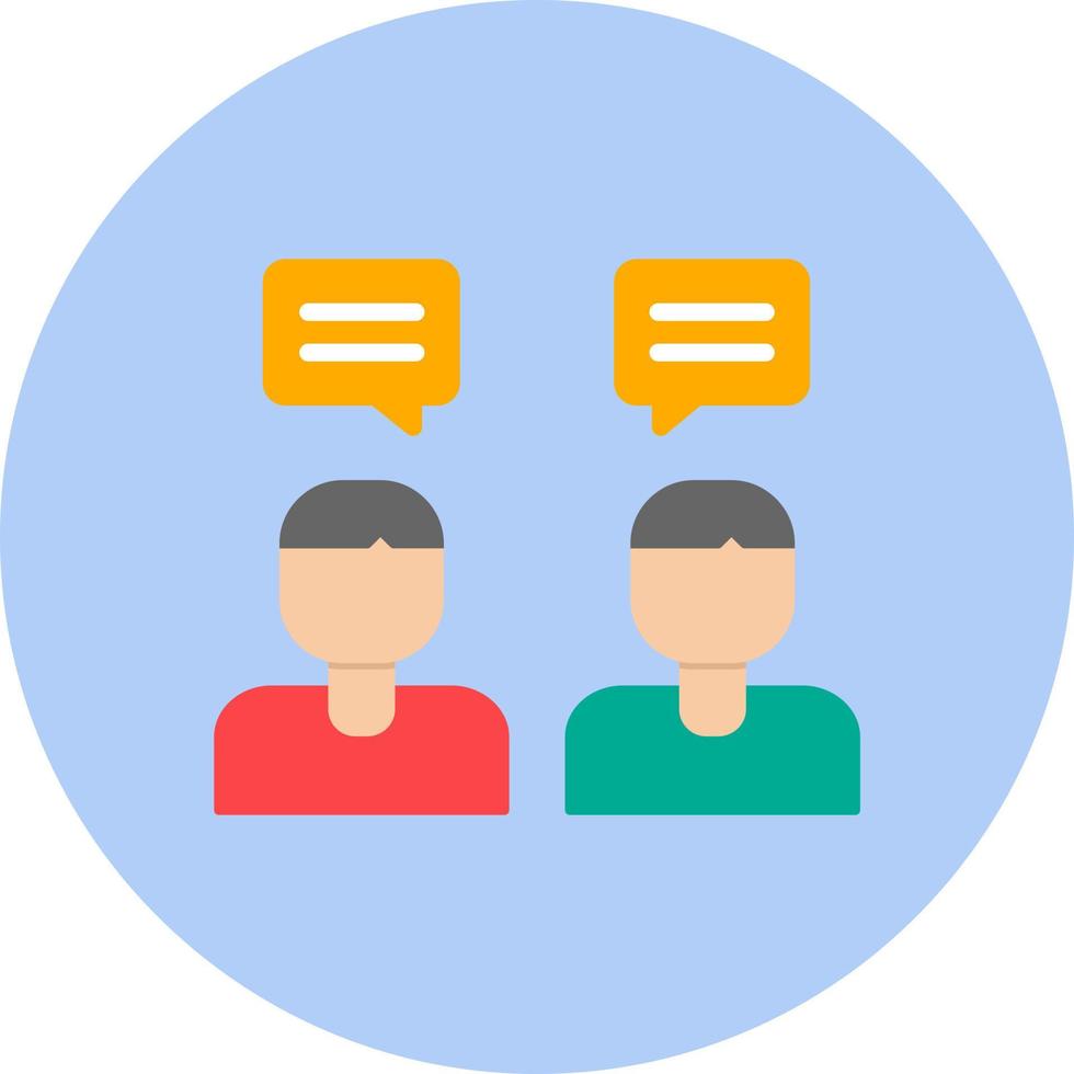 Conversation Vector Icon