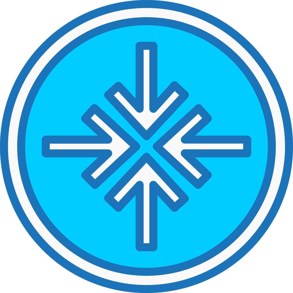 Shrink Arrow Vector Icon