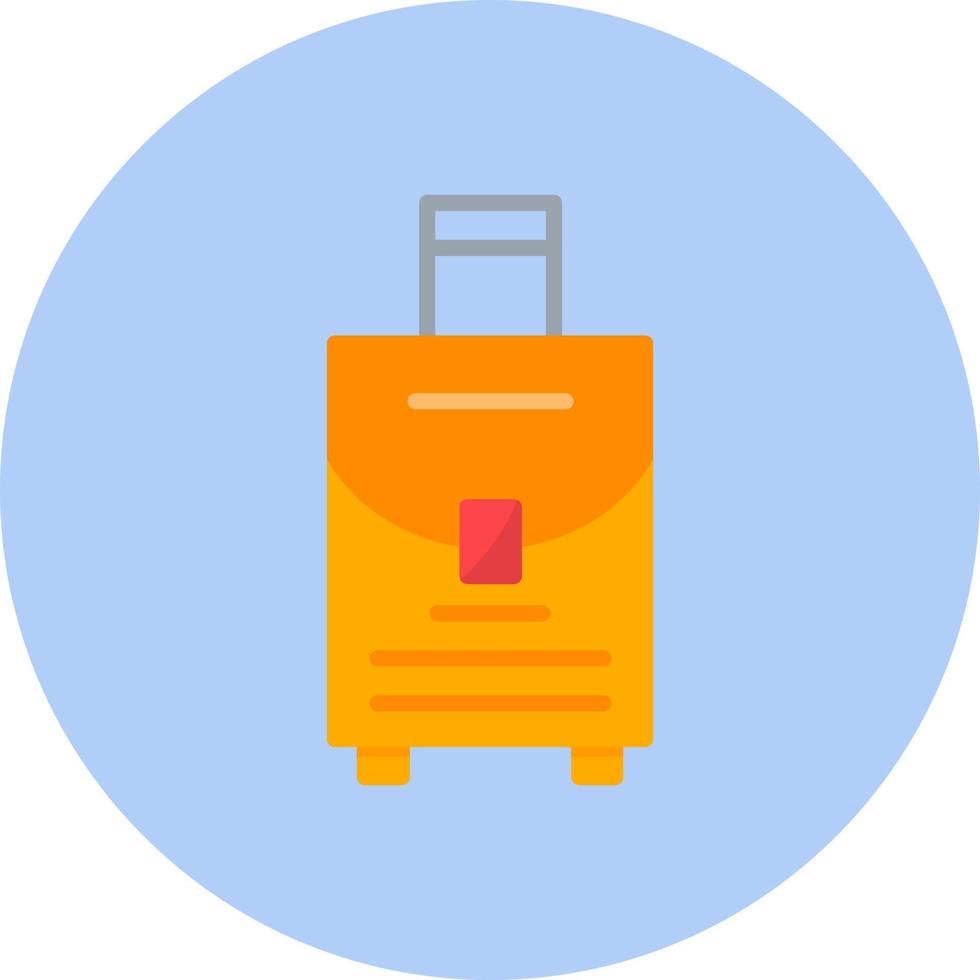 icono de vector de bolsa de viaje