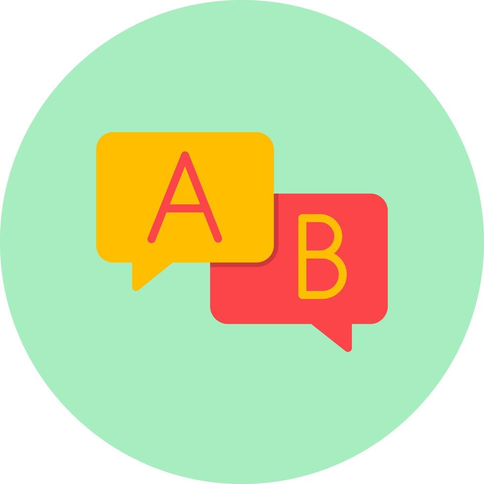 Conversation Vector Icon