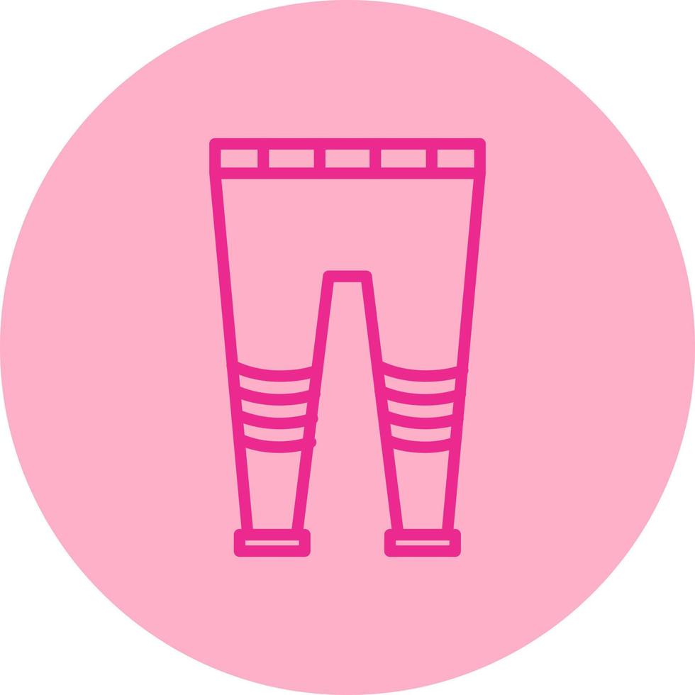 icono de vector de pantalones