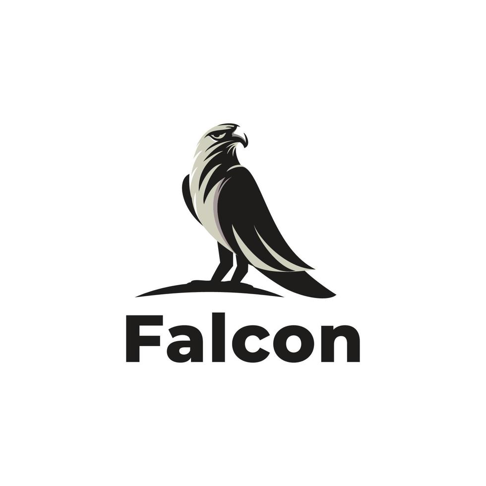 Falcon Bird Logo vector