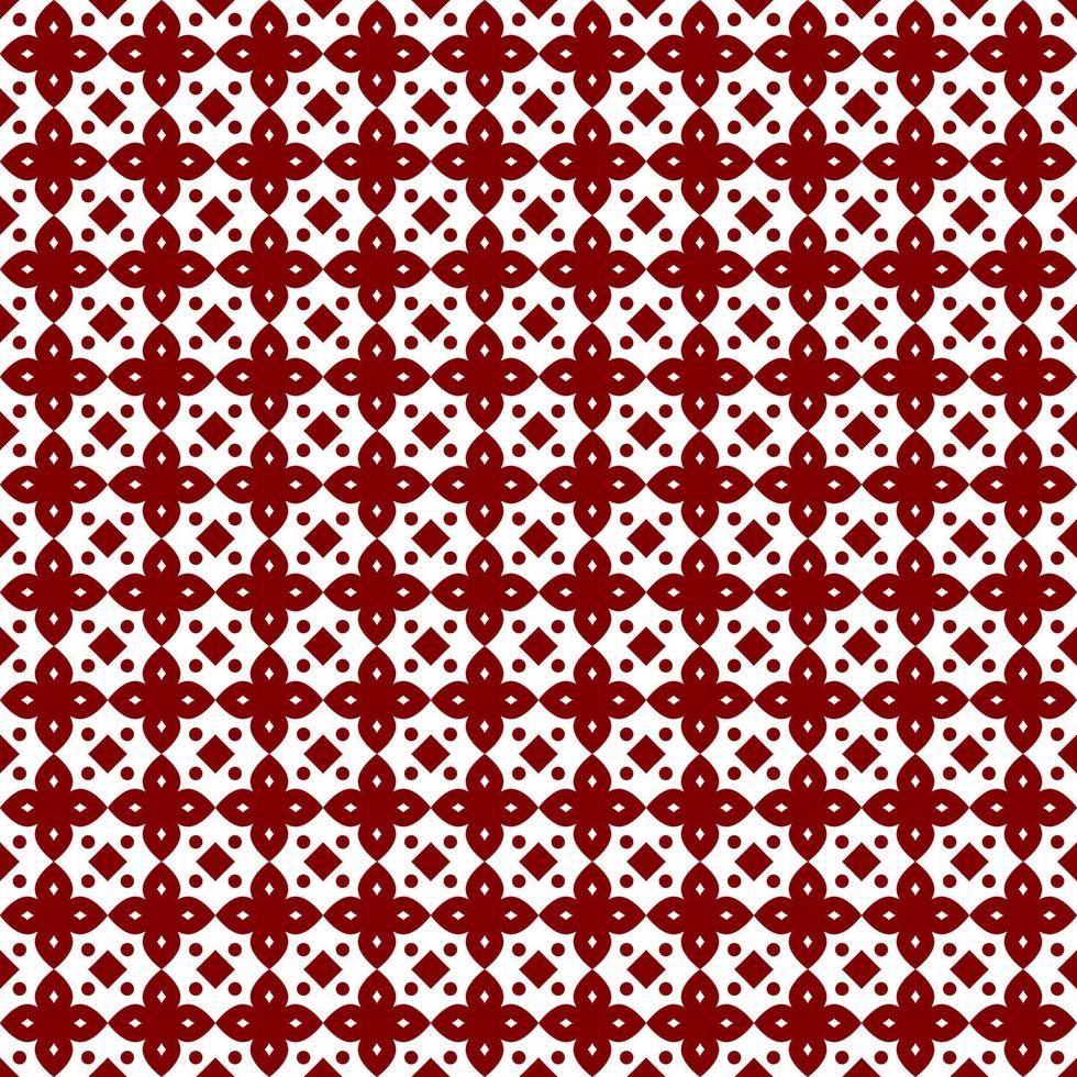 Red floral pattern vector illustration, suitable as a background and also suitable for filling objects with color patterns or with the color of an image.