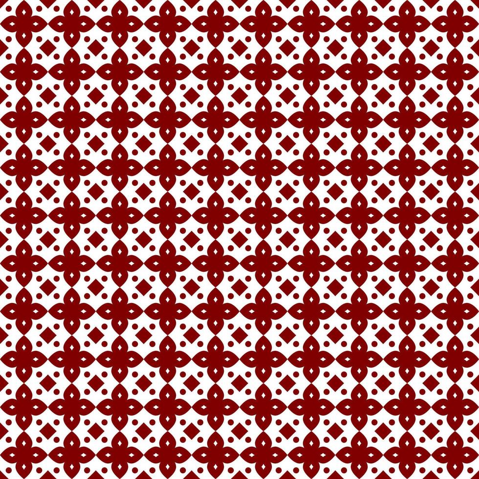 Red floral pattern vector illustration, suitable as a background and also suitable for filling objects with color patterns or with the color of an image.