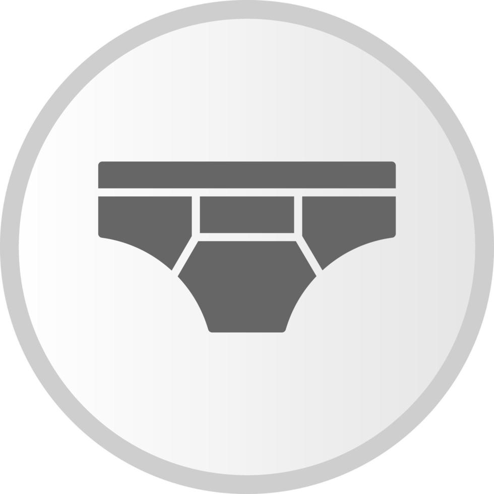 icono de vector de ropa interior