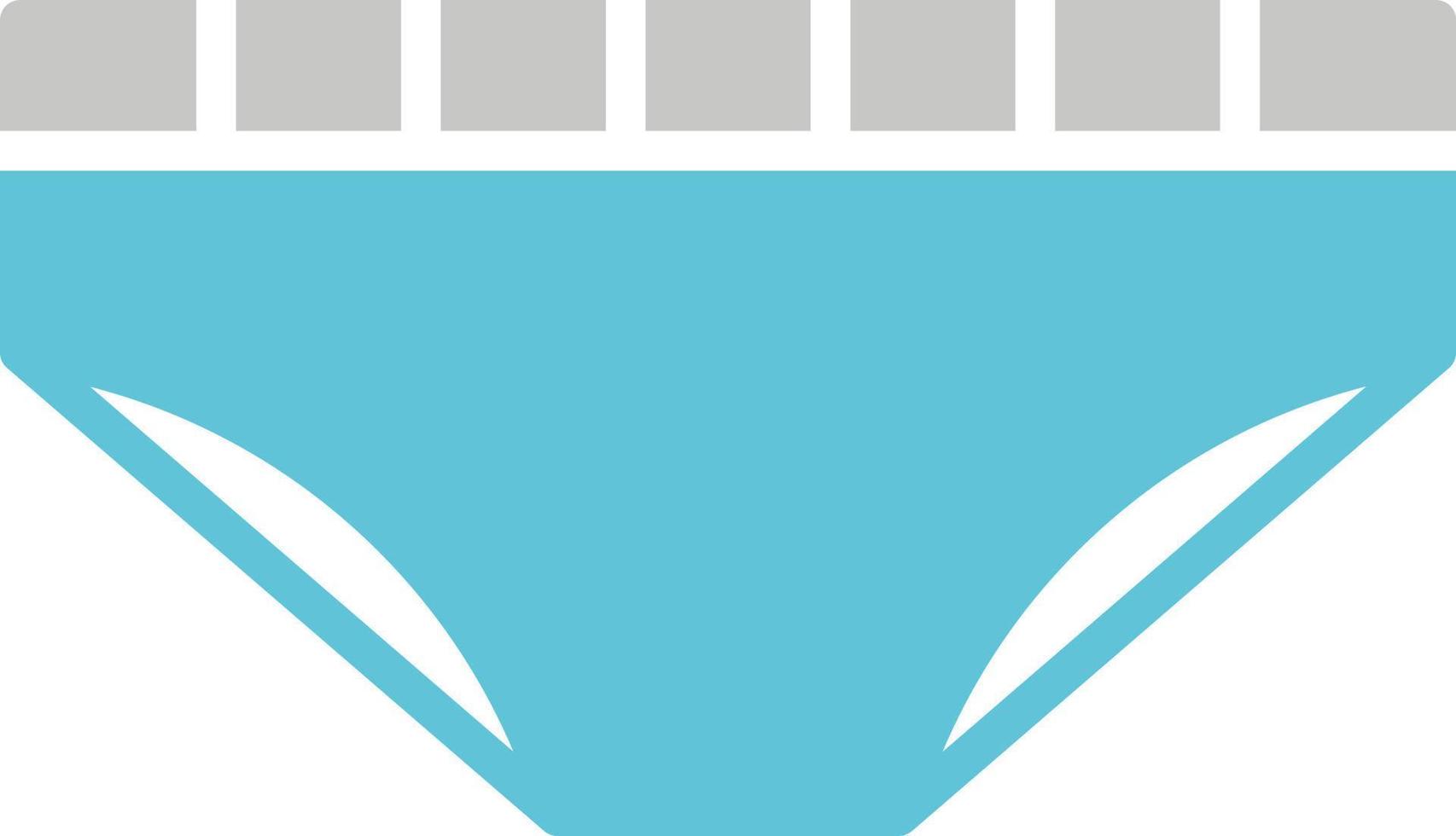 icono de vector de ropa interior