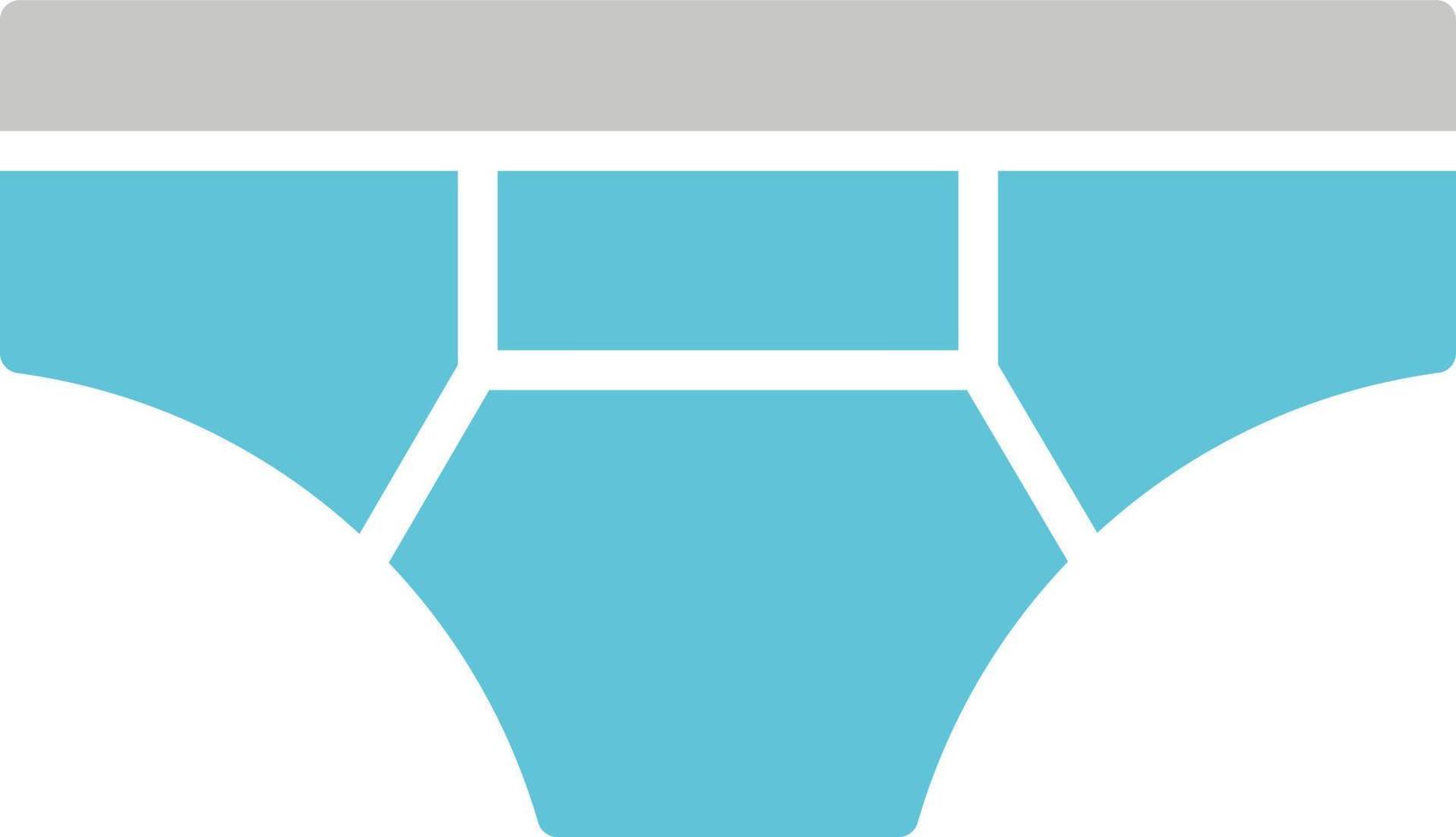 icono de vector de ropa interior