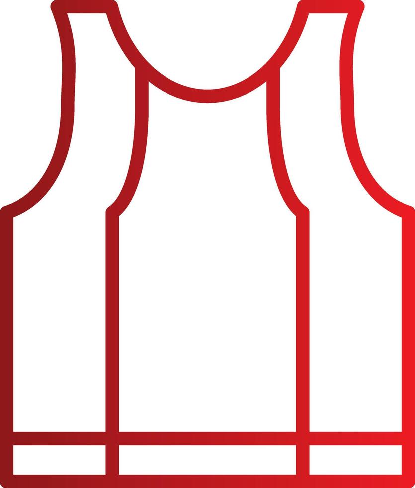 Undershirt Vector Icon
