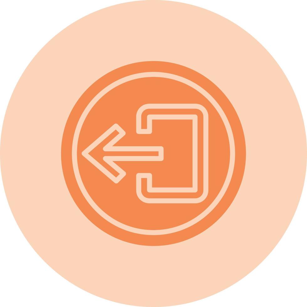 Logout Arrow Vector Icon