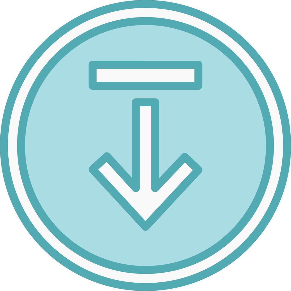 Down Arrow Vector Icon